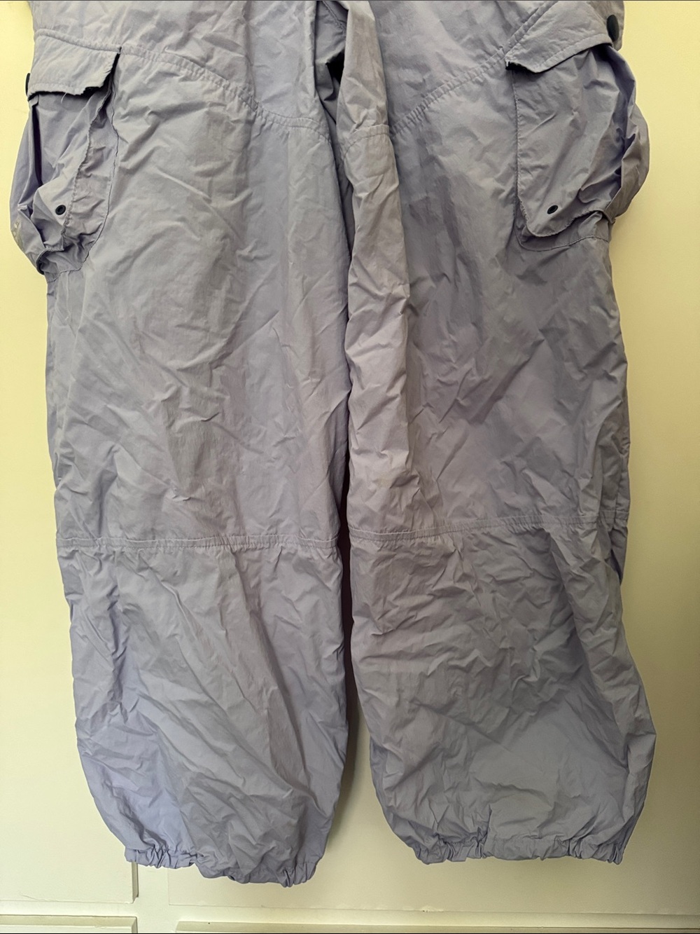 FP Movement by Free People Lilac Overalls with Navy Straps - Picture 11 of 11